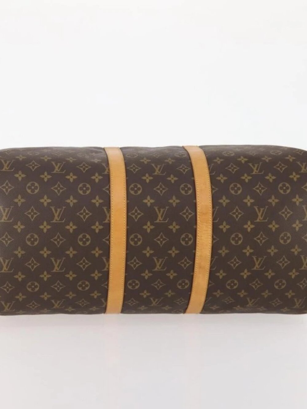 LOUIS VUITTON Monogram Keepall 55 Boston Bag M41424 LV Auth 171243A - Picture 10 of 14